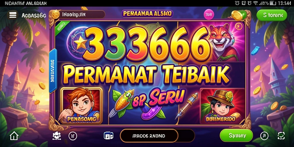 Gambaran gameplay seru dalam permainan Slot 333666.