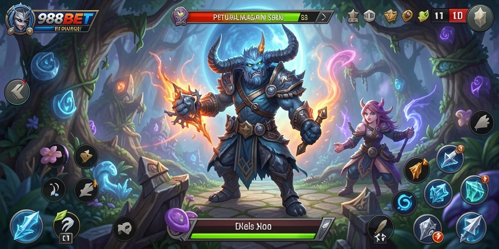 Gameplay menarik dalam 988BET dengan aksi petualangan yang seru.
