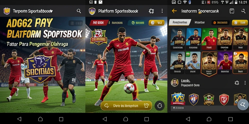 Tampilan menarik dari gameplay Sportsbook ADG62 yang kaya informasi.