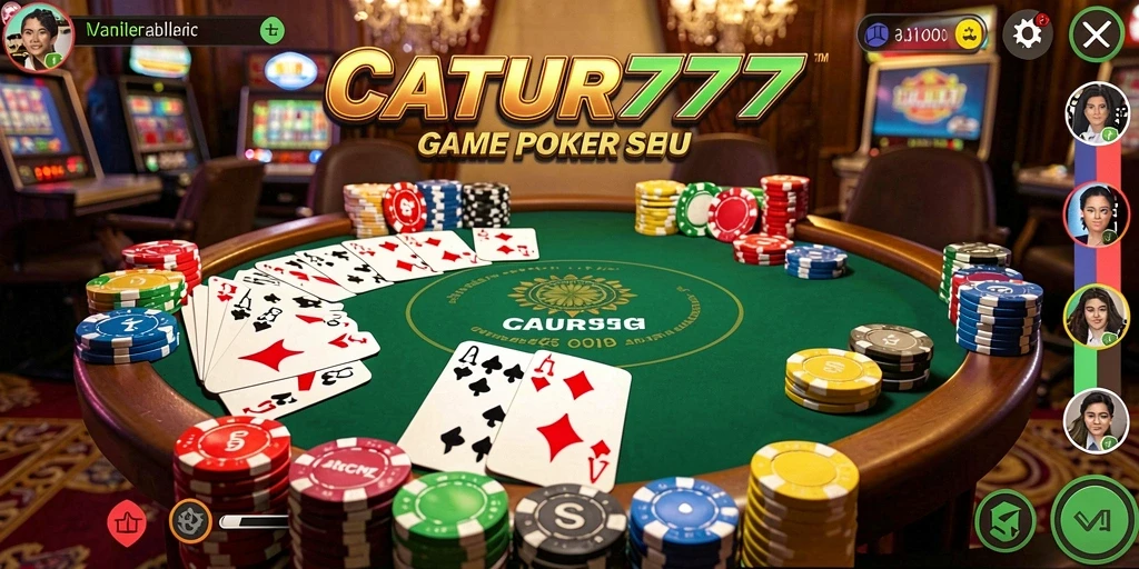 Tampilan gameplay seru di CATUR777 dengan antarmuka menawan.