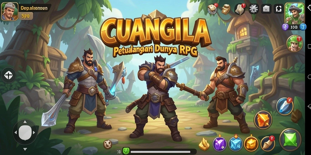 Menampilkan aksi dan petualangan seru dalam gameplay CUANGILA.