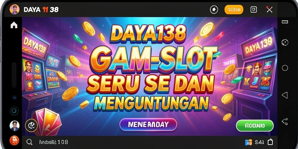 Screenshot gameplay <strong>DAYA138</strong> menunjukkan keseruan bermain slot.