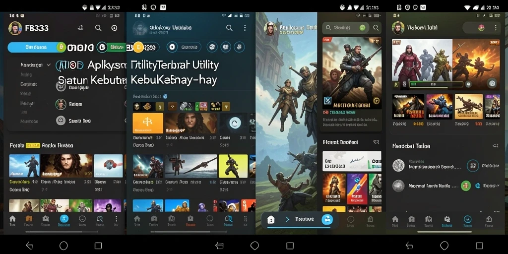 Tampilan antarmuka aplikasi <strong>FB333</strong> yang user-friendly dan fungsional.