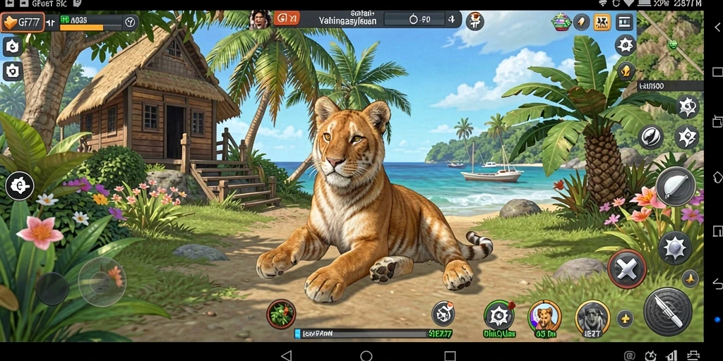 Tangkapan layar gameplay GF777 yang menyenangkan dan penuh warna.