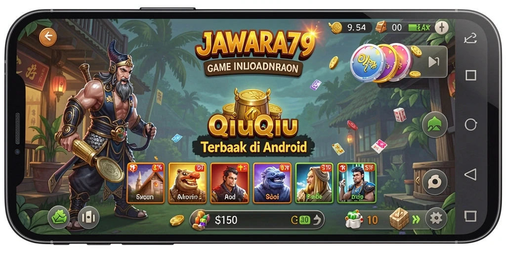 Gameplay seru QiuQiu di JAWARA79 yang penuh strategi.