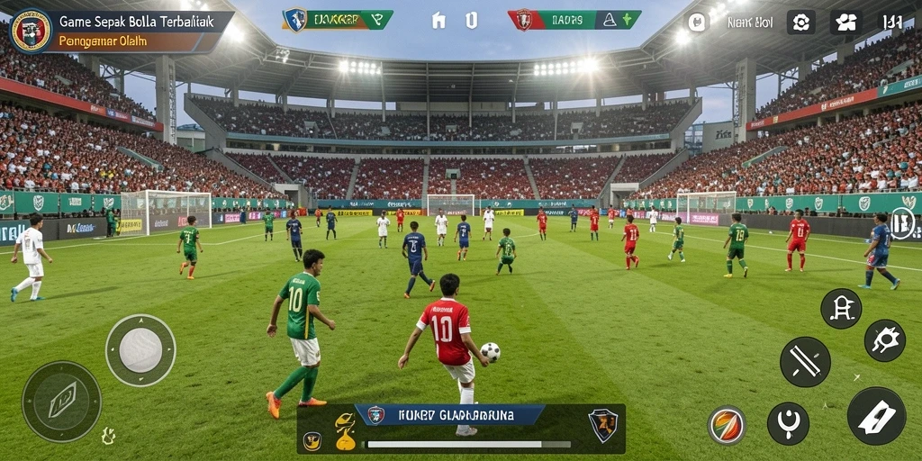 Tampilan gameplay KAKRP yang mendebarkan dan realistis.