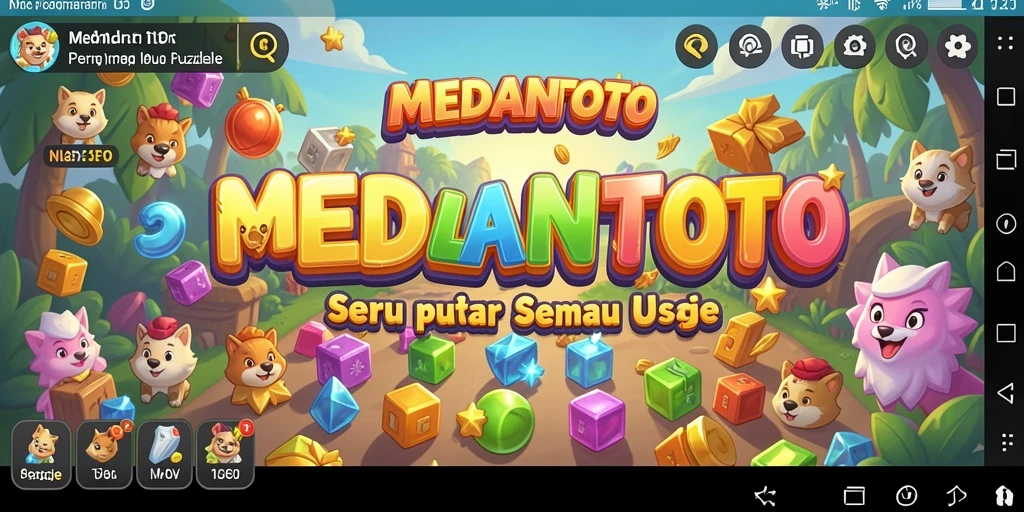 Tampilan gameplay MEDANTOTO yang menantang dan menarik