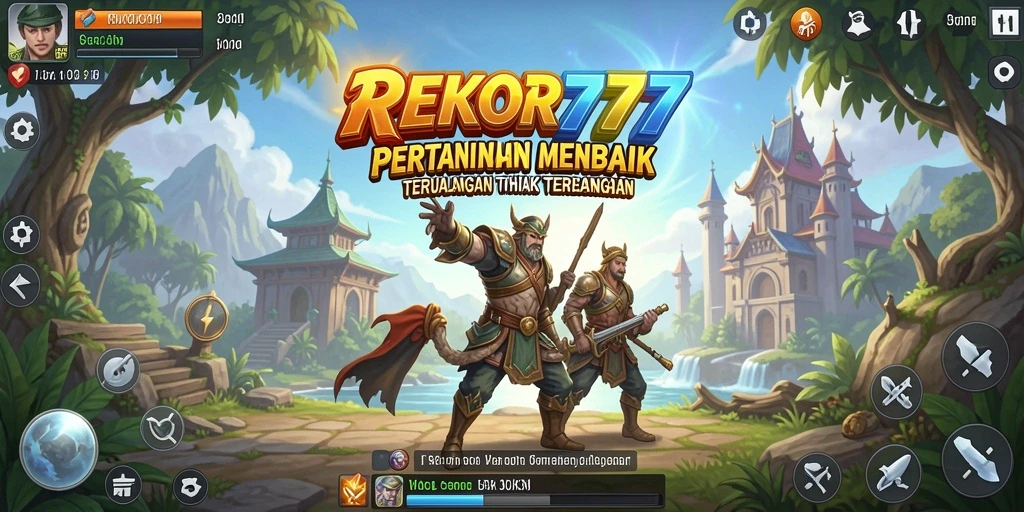 Tangkapan layar menunjukkan pertempuran mendebarkan dalam game Tower Defense.